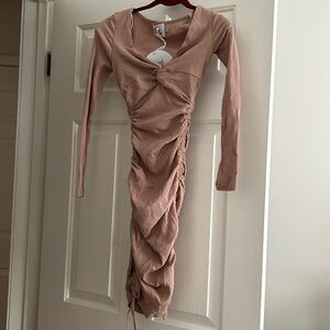 Princess Polly Mini Dress - side ruching